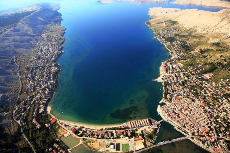 Villa Gabriel Pag Town Exteriör bild